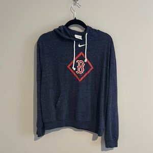Nike Blue and Red Sweater Classic Style